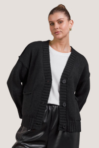 Katana Cardigan | Black