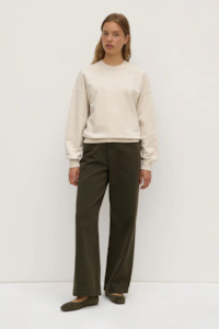 Sweatshirts: Atelier Logo Fleece | Tapioca