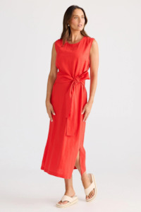 Turning Point Dress | Poppy Red