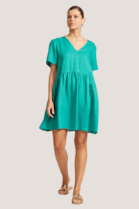 Maxi Dresses: Miramar Midi Dress | Lagoon