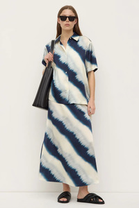 Assembly: Marabella Silk Short Sleeve Shirt | Marabella Print