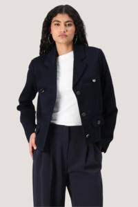 Outerwear: MSCH Elina Blazer | Sky Captain