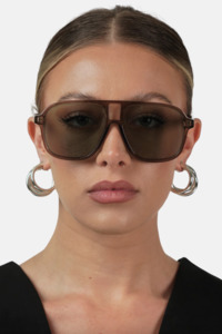 Quinn | Transparent Grey/Light Green