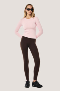 Foundation LS Top | Chalk Pink