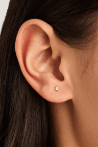 Jewellery 1: Sterling Silver Pure Light Stud Earrings