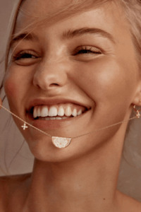 By Charlotte: 18k Gold Vermeil Live In Light Lotus Necklace