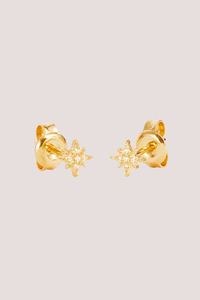 By Charlotte: 18k Gold Vermeil Starlight Earrings