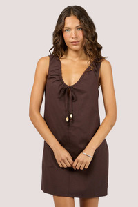 Lenni Mini Dress | Choc