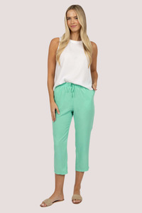Jeans And Pants: La Lido Pant | Green