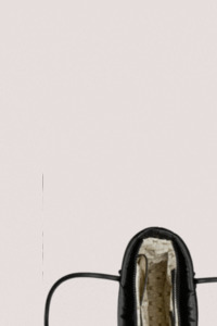 Mega Monogram Tote Black