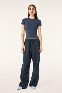 Jeans And Pants: Discovery Cotton Pant | Marine Blue
