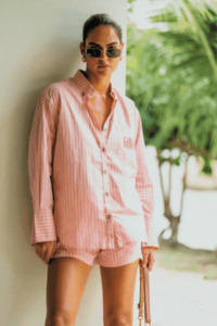 New Arrivals: AJJA Pocket Shirt | Blush Pink