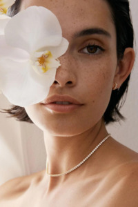 Saint Valentine: Aspen Tennis Necklace | Gold