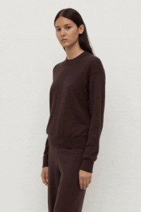Cotton Cashmere Lounge Sweater | Ganache