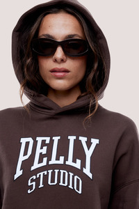 Ena Pelly: Pelly Studio Hoodie | Mocha