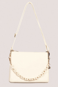 Saben: Matilda Crossbody | Vanilla +Tonal Chain