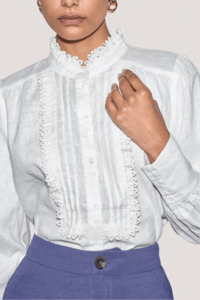 Zoe Kratzmann: Haze Top | Porcelain