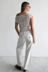 Abrand Jeans: 95 Mid Baggy | Porcelain Recycled