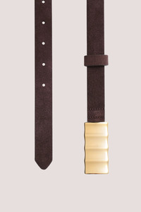 Snail Belt | Brun/Gold
