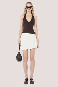 Ayla Halter Top | Dark Chocolate