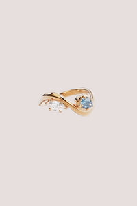 18k Gold Vermeil With Freedom I Become Ring