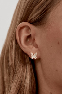 Jewellery 1: 18k Gold Vermeil I Believe, I Become Stud Earrings