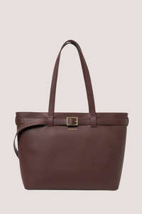 Saben: Tabby Shoulder Bag | Espresso + Bronze