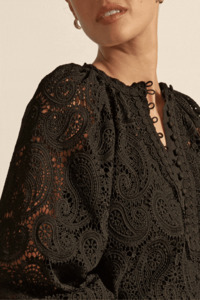 Zoe Kratzmann: Adorn Top | Black