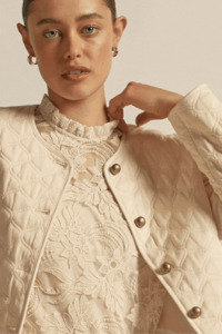 Zoe Kratzmann: Scribe Jacket | Ecru