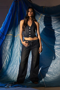 Abrand Jeans: 99 Baggy Pinstripe