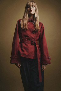 Outerwear: MSCHKishia Blix Jacket | Syrah