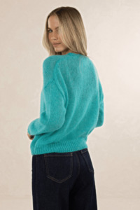 Sweatshirts: Emmy Mohair Jumper | Lagoon
