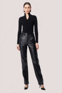 Tops 1: Mayfair Long Sleeve Top | Black