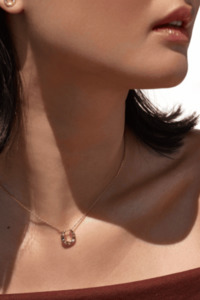 Jewellery 1: 18k Gold Vermeil Lucky Horseshoe Necklace