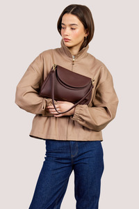 Saben: Beckett Crossbody | Espresso Luxe