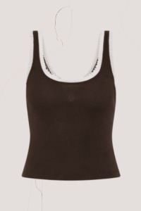 Moneta Tank | Dark Chocolate