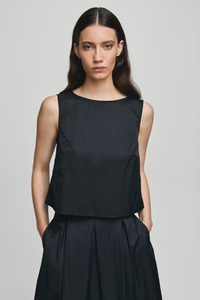 Tops 1: MSCH Javeria Camilla SL Top | Black