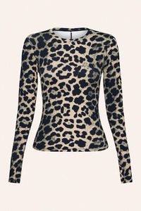 Foundation LS Top | Leopard Print