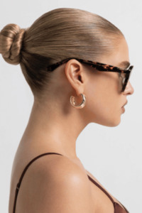 The Riley | Amber Tort - Light Green