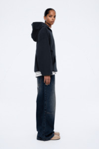 Ena Pelly: Cassie Oversized Hoodie | Washed Midnight