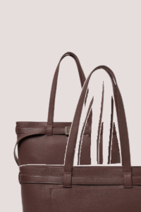Saben: Tabby Shoulder Bag | Black + Bronze
