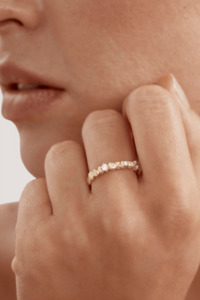 18k Gold Vermeil Endless Summer Ring