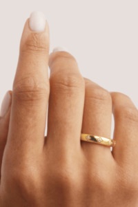 18k Gold Vermeil Bloom With You Lotus Ring