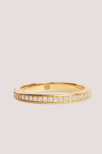 18k Gold Vermeil With Love Ring