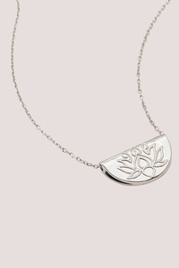 Jewellery 1: Sterling Silver Lotus Necklace