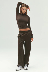 Voltage Straight Leg Trackpant | Coffee