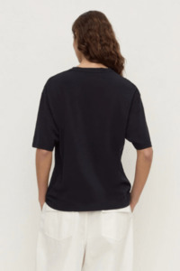 Kira Cotton Hemp Tee | True Navy