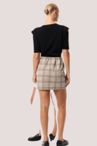 Montreal Mini Skirt | Plaid