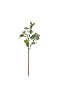 Homewares: ARTIFICIAL FOLIAGE -  Eucalyptus Gumnut Branch 64cm