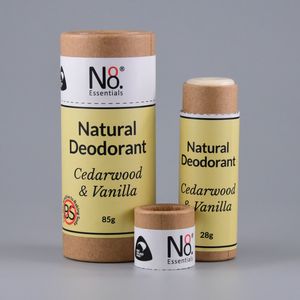 Natural Deodorant – Cedarwood & Vanilla (Baking Soda-Free) – Compostable&hellip;